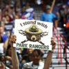 I Stand With Park Rangers, Support Our National Parks Yard Sign