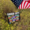 Hands Off Yard Sign