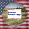 Protect Democracy Yard Sign